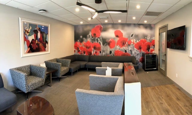 Office tour photo - reception and waiting room
